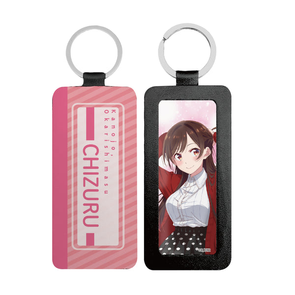 『彼女、お借りします』レザーキーホルダー 01 水原千鶴